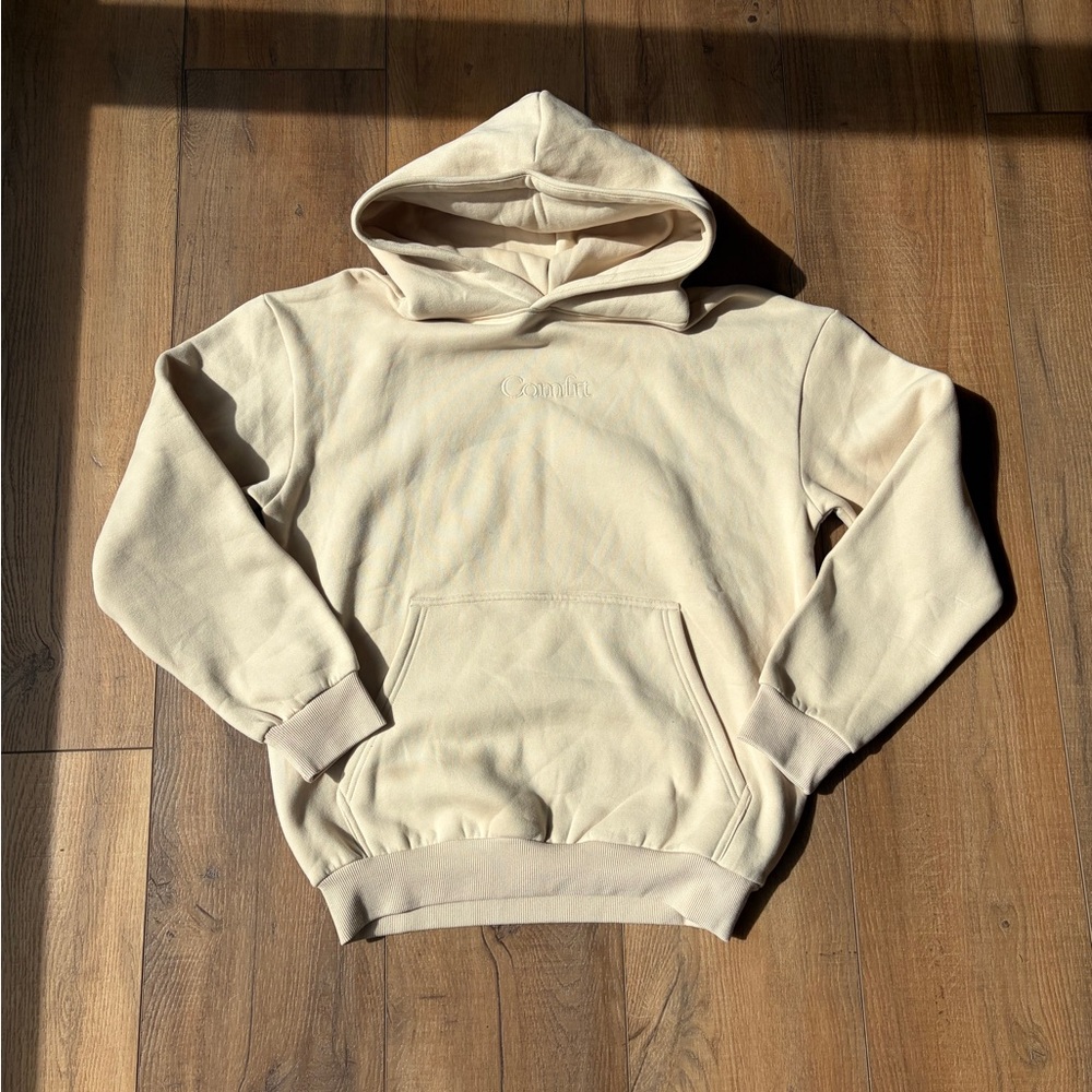 Comfrt Pullover Hoodie with Subtle Embroidered Logo! New! Womens Med or Mens Sm